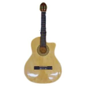 guitarra electroclásica primer + estuche pcg 12ceq natural