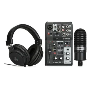 yamaha ag03mk2w lspk pack para streaming