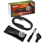 pga48 xlr shure microfono