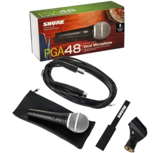 pga48 xlr shure microfono