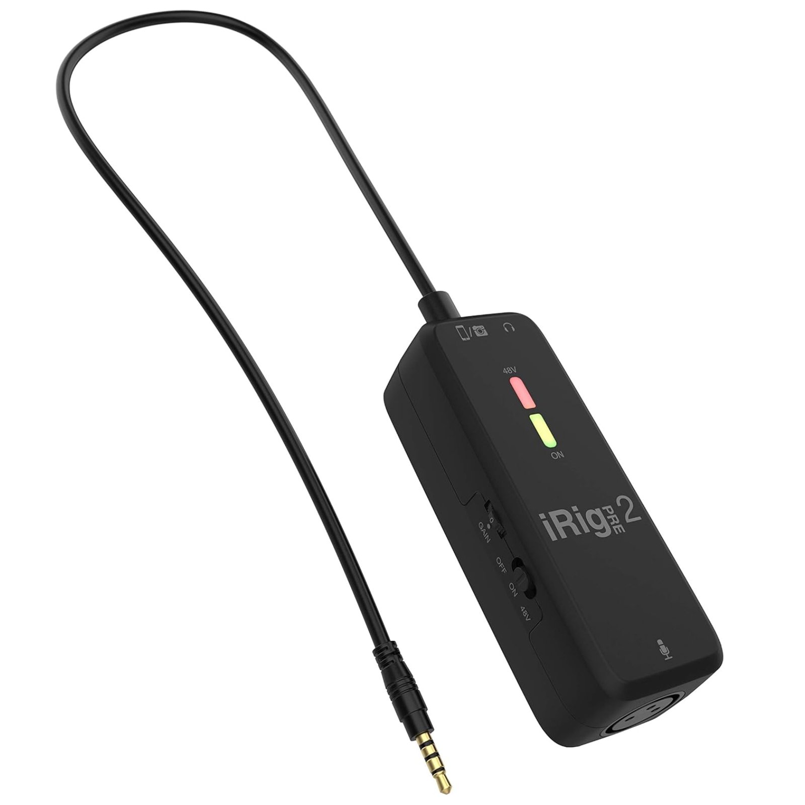 interfaz ik multimedia irig pre 2 | microfono, transmision +48v interfaz ik multimedia irig pre 2 | microfono, transmision +48v