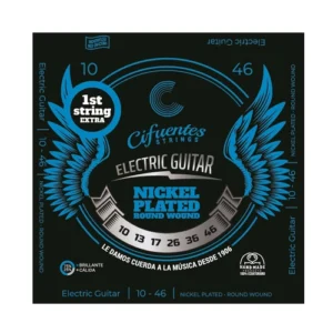 juego de cuerdas cifuentes electrica 10 46 pure nickel