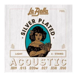 juego de cuerdas bella acustica 700l
