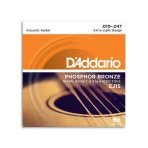 juego de cuerdas d'addario acustica ej15